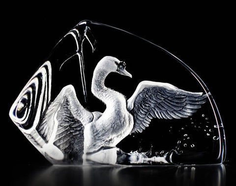 Swan Takeoff | 33704 | Maleras Crystal Decor