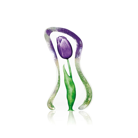 Purple Tulip (Small) | 34011 | Maleras Crystal Decor