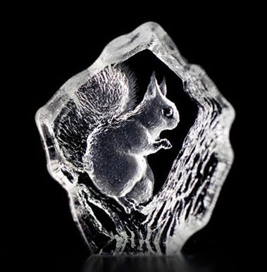 Mini | Squirrel | 88115 | Maleras Crystal Decor