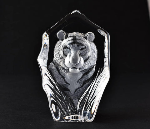 Tiger Face | 33686 | Maleras Crystal Decor