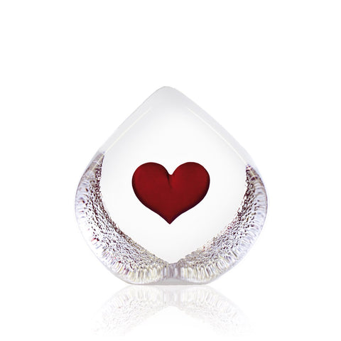 Painted Mini | Heart (Small) | 33772 | Maleras Crystal Decor