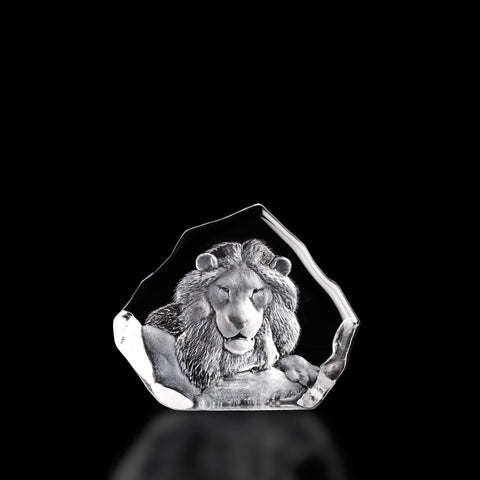 Lion (Clear) | 33781 | Maleras Crystal Decor