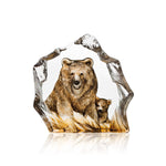 Brown Bear Family | 33889 | Maleras Crystal Decor