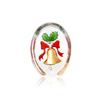 Christmas Bell & Mistletoe | 34240 | Maleras Crystal Decor