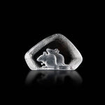 Mice Pair | 34287 | Maleras Crystal Decor
